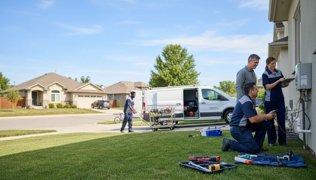 Tankless water heater service in Lindale, GA